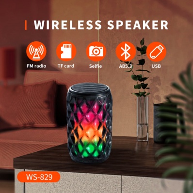 alto-falante bluetooth WSTER WS-829