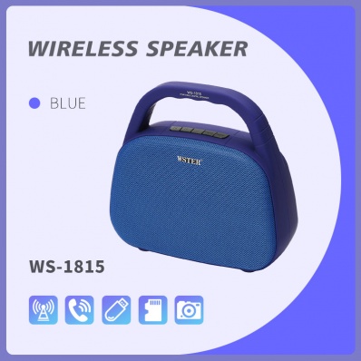 Altoparlante bluetooth WSTER WS-1815