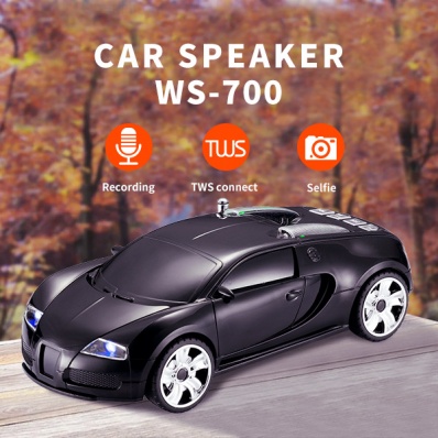 مكبر صوت WSTER WS-700 بتقنية بلوتوث بتصميم سيارة