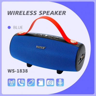 مكبر صوت WSTER WS-1838 بلوتوث