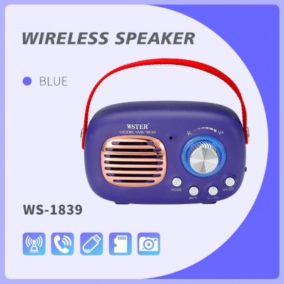 diffusore bluetooth WSTER WS-1839