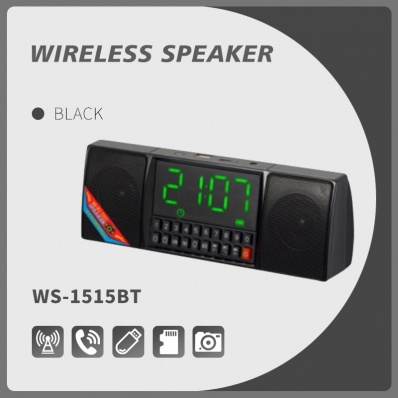 WSTER WS-1515BT bluetooth speaker