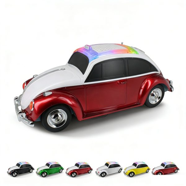 WS-1958 Vintage 1958 Car Model Bluetooth Speaker with FM Radio Retro Design Collectible