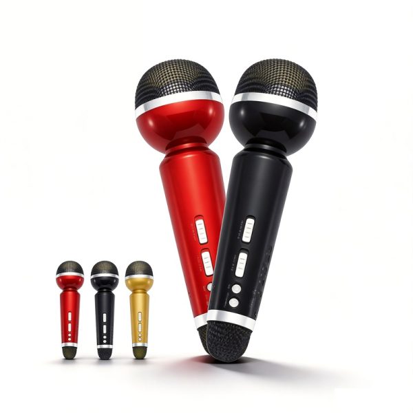 WS-1807 Беспроводной Bluetooth-микрофон-динамик для караоке с FM-радио USB/TF ручной микрофон