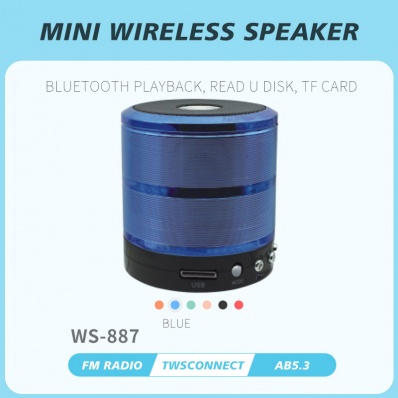 WSTER WS-887 mini bluetooth speaker