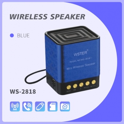 WSTER WS-2818 bluetooth speaker