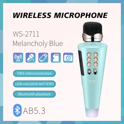 WSTER WS-2711 microfono karaoke