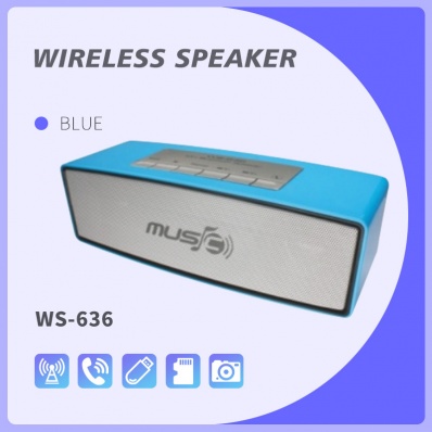 Caixa de som bluetooth WSTER WS-636