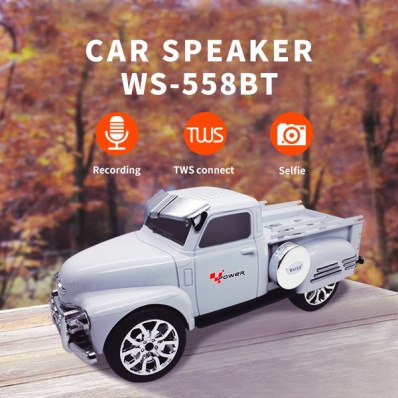 WSTER WS-558BT car model bluetooth speaker
