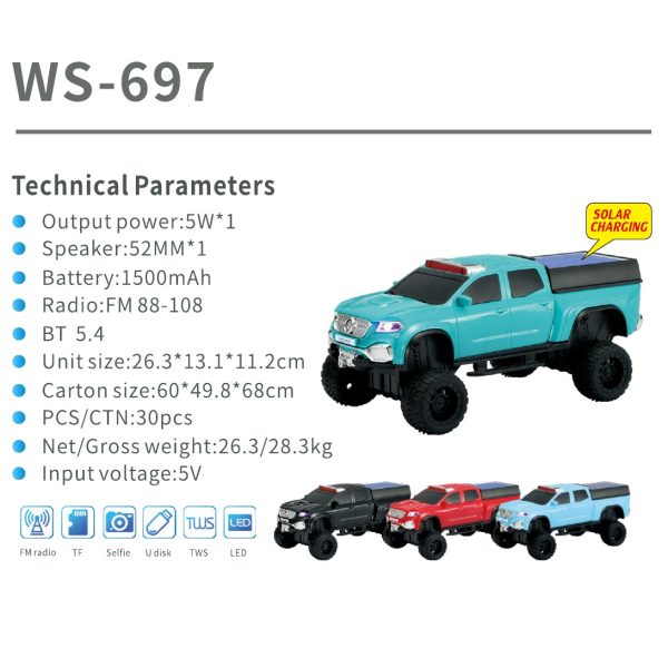 Scheda specifica catalogo WSTER WS-697