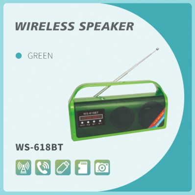 WSTER WS-618BT bluetooth speaker