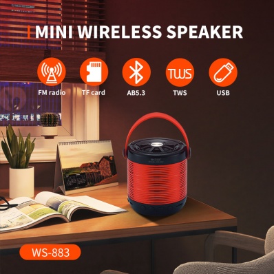 WSTER WS-883 mini bluetooth speaker