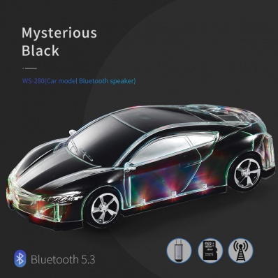Altifalante bluetooth modelo de carro WSTER WS-280