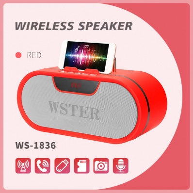 مكبر صوت بلوتوث WSTER WS-1836