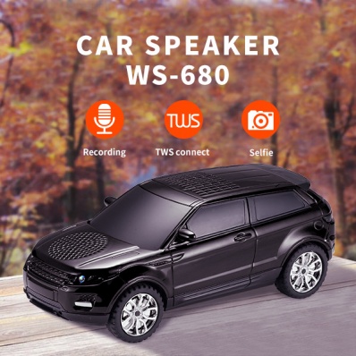 مكبر صوت بلوتوث WSTER WS-680 بتصميم سيارة