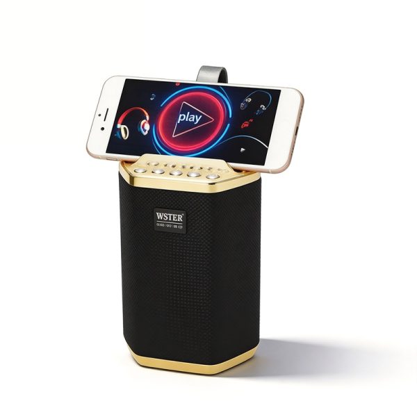 WS-3130 Bluetooth-Lautsprecher mit FM-Radio USB/TF Kabelloser Lautsprecher