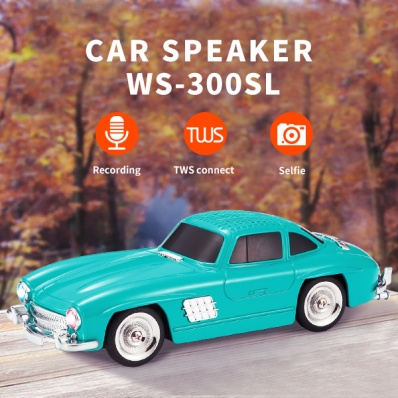 مكبر صوت بلوتوث WSTER WS-300SL بتصميم سيارة