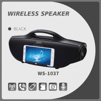 WSTER WS-1037 블루투스 스피커