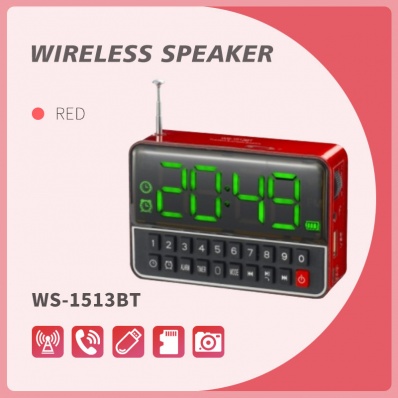 WSTER WS-1513BT Bluetooth-Lautsprecher