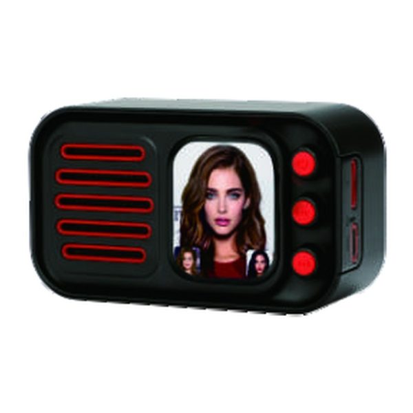 Loa Bluetooth kiểu TV cổ điển WSTER WS-501 - xem 4