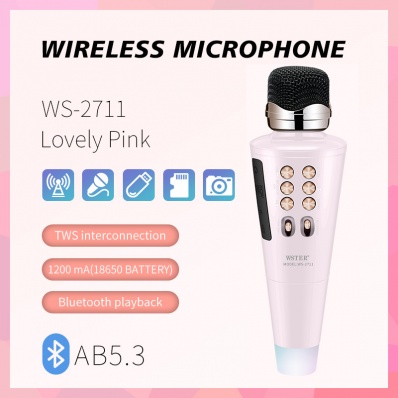 WSTER WS-2711 microfono karaoke