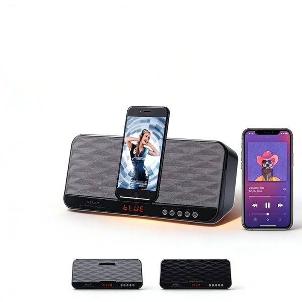 WS-5329 Bluetooth-Lautsprecher mit FM-Radio USB/TF-Aufnahme Kabelloser Lautsprecher