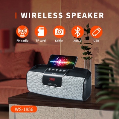 مكبر صوت WSTER WS-1856 بلوتوث