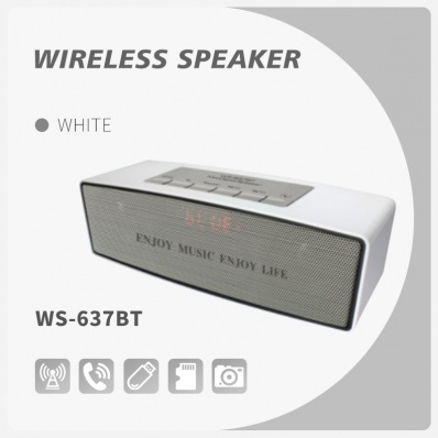 alto-falante bluetooth WSTER WS-637BT