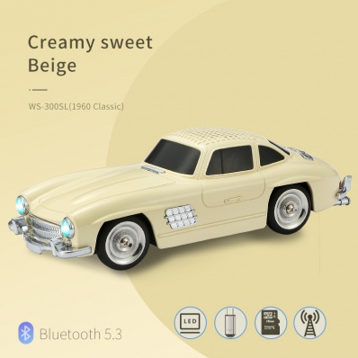 مكبر صوت بلوتوث WSTER WS-300SL بتصميم سيارة