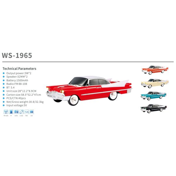 WSTER WS-1965 catalog specification card