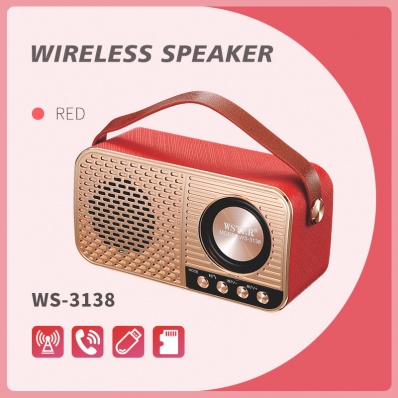 WSTER WS-3138 Bluetooth-Lautsprecher