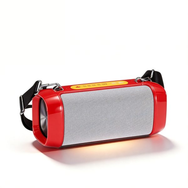 WS-1858 مكبر صوت بلوتوث مع راديو FM USB/TF تسجيل مكبر صوت لاسلكي