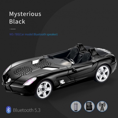 WSTER WS-780 مكبر صوت بلوتوث على شكل سيارة