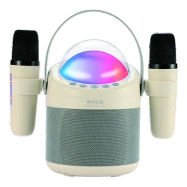 WSTER WS-960 Karaoke Bluetooth Speaker con illuminazione LED — immagine 3