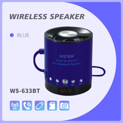 مكبر صوت بلوتوث WSTER WS-633BT