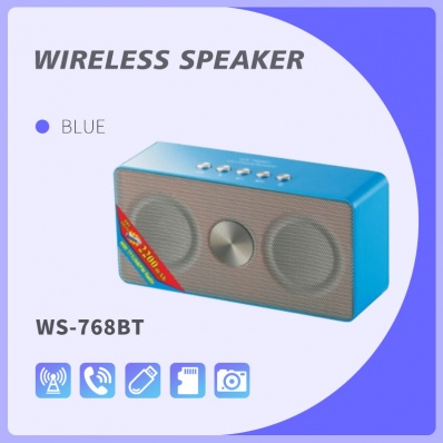 WSTER WS-768BT bluetooth speaker
