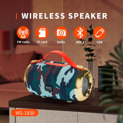 مكبر صوت بلوتوث WSTER WS-1830