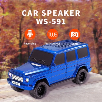 WSTER WS-591 car model bluetooth speaker