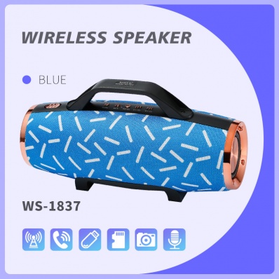 haut-parleur Bluetooth WSTER WS-1837