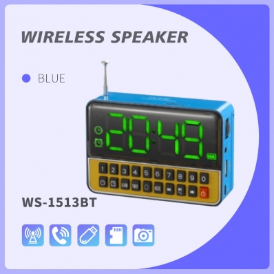 WSTER WS-1513BT Bluetooth-Lautsprecher