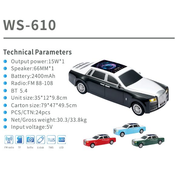 Scheda specifiche catalogo WSTER WS-610