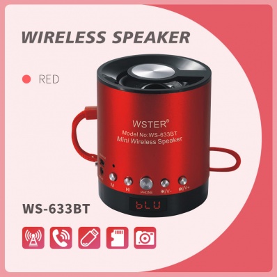 مكبر صوت بلوتوث WSTER WS-633BT
