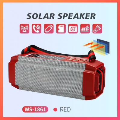 WSTER WS-1861 Solar-Bluetooth-Lautsprecher