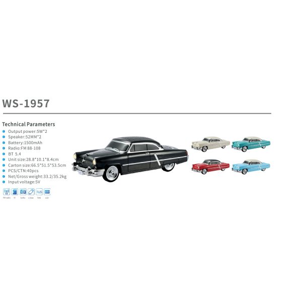 Thẻ thông số danh mục WSTER WS-1957