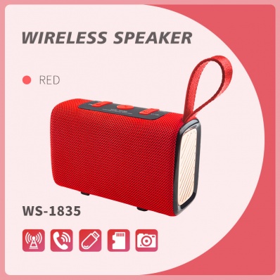 WSTER WS-1835 speaker bluetooth