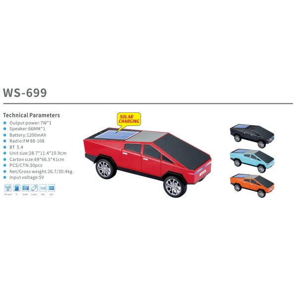Scheda tecnica di catalogo WSTER WS-699