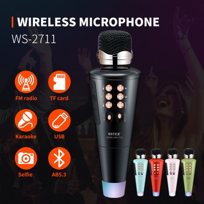 WSTER WS-2711 microfono karaoke