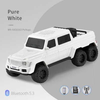 مكبر صوت بلوتوث WSTER WS-G63 بتصميم سيارة