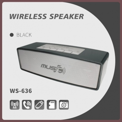 Caixa de som bluetooth WSTER WS-636