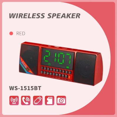 WSTER WS-1515BT bluetooth speaker